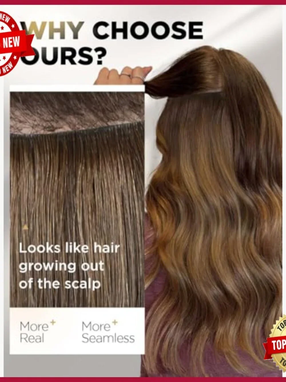 Butterfly Weft Human Hair Extensions 100g 7ps Double Invisible Remy Hair